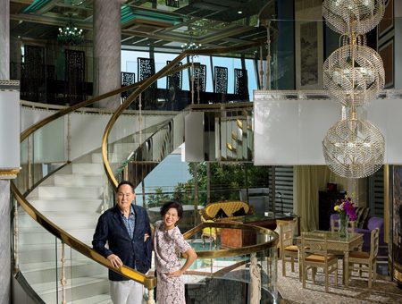 Property tycoon Cecil Chao and daughter make a tight knit team